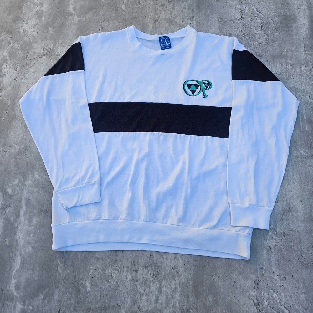 Vintage Ocean Pacific Surf Wear Shirt Long Sleeve Size Large